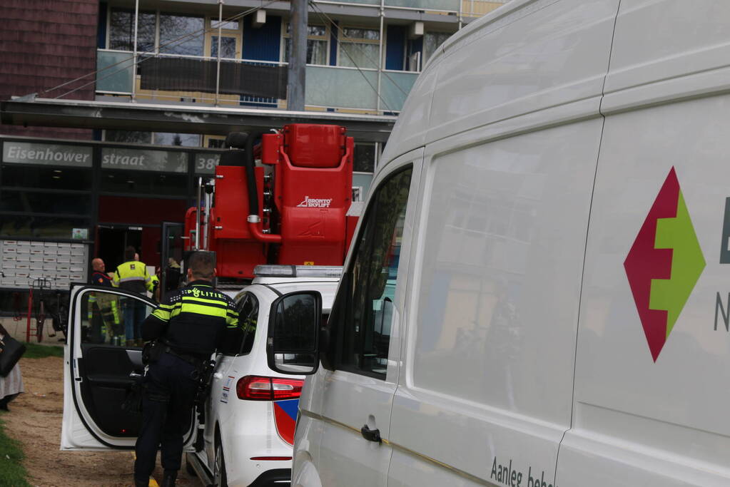 Onderzoek in flatgebouw vanwege gaslucht