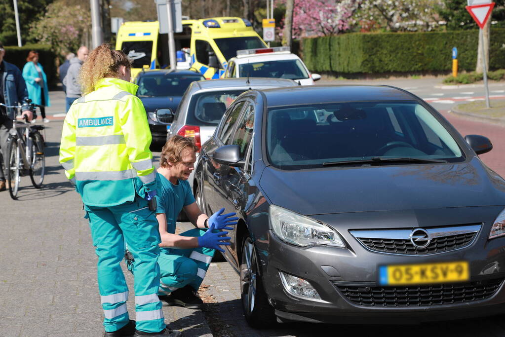 Motorrijder gewond bij botsing