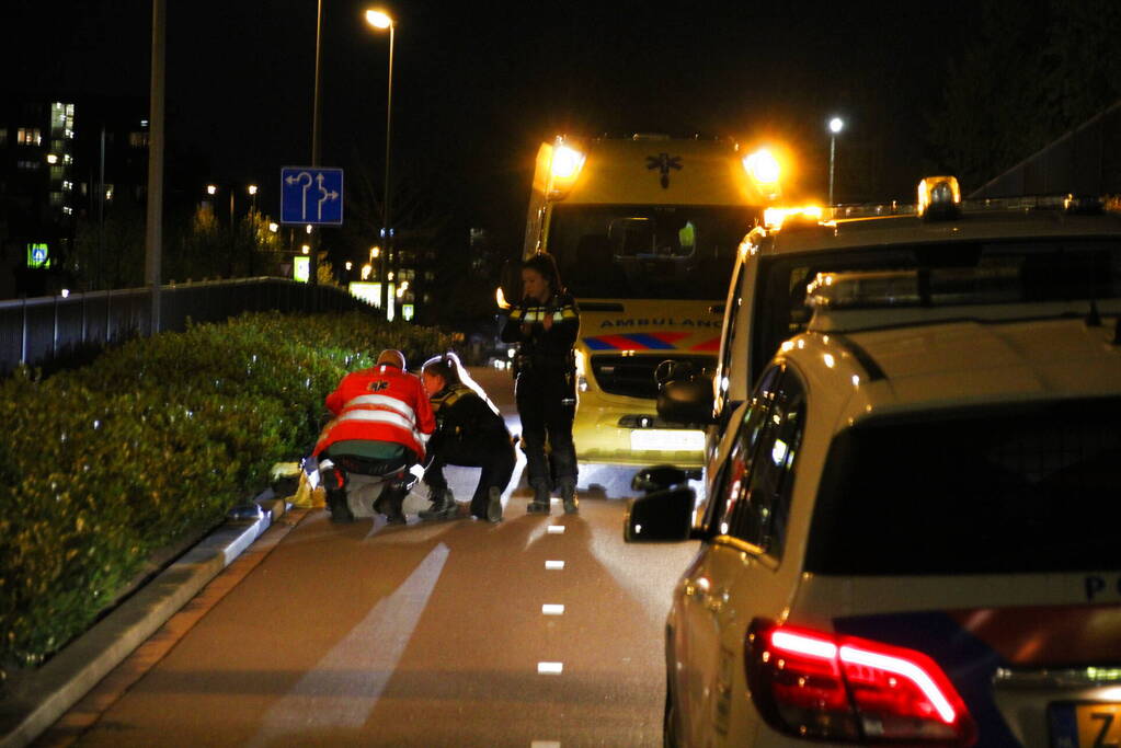 Man gewond bij ongeval met scooter