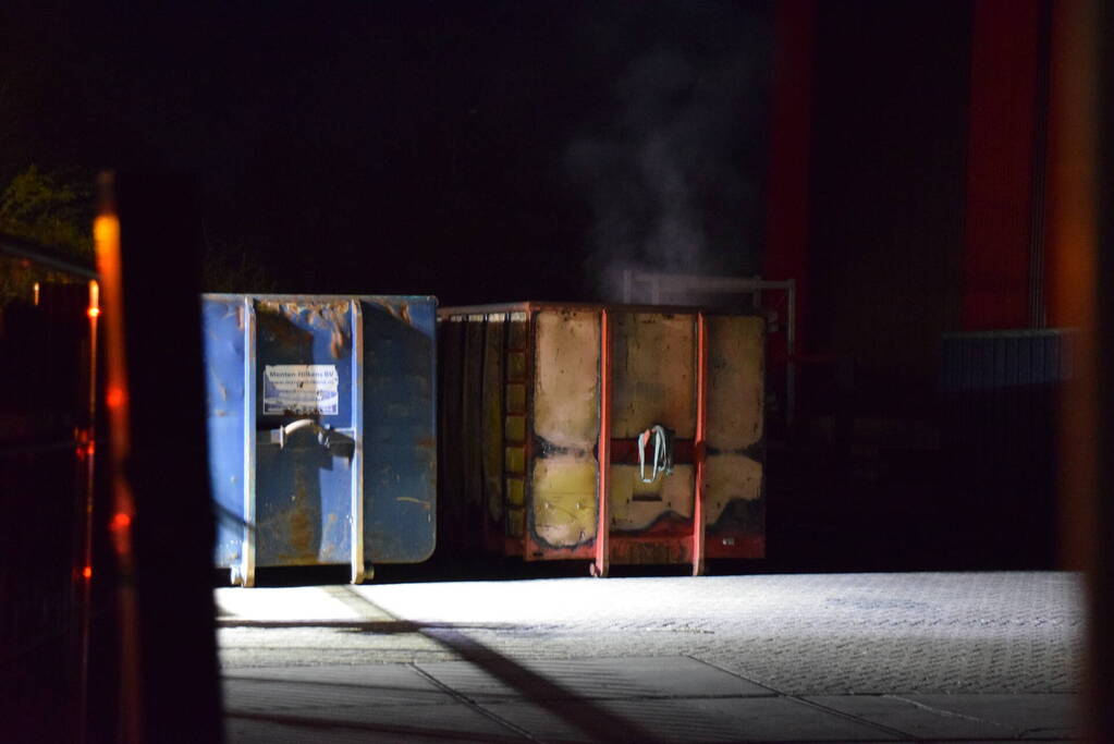 Wederom brand in Container