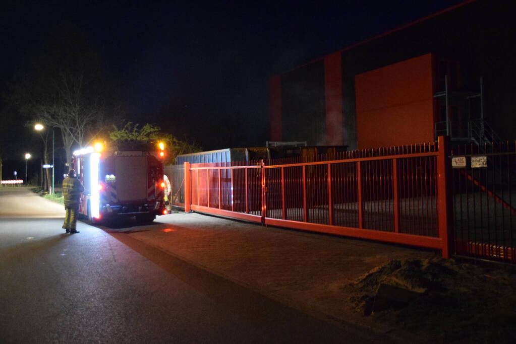 Wederom brand in Container