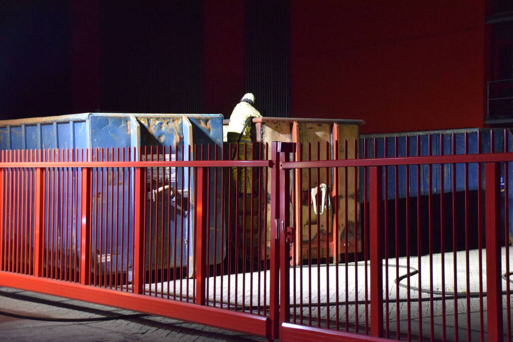 Wederom brand in Container