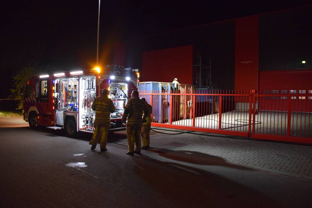 Wederom brand in Container