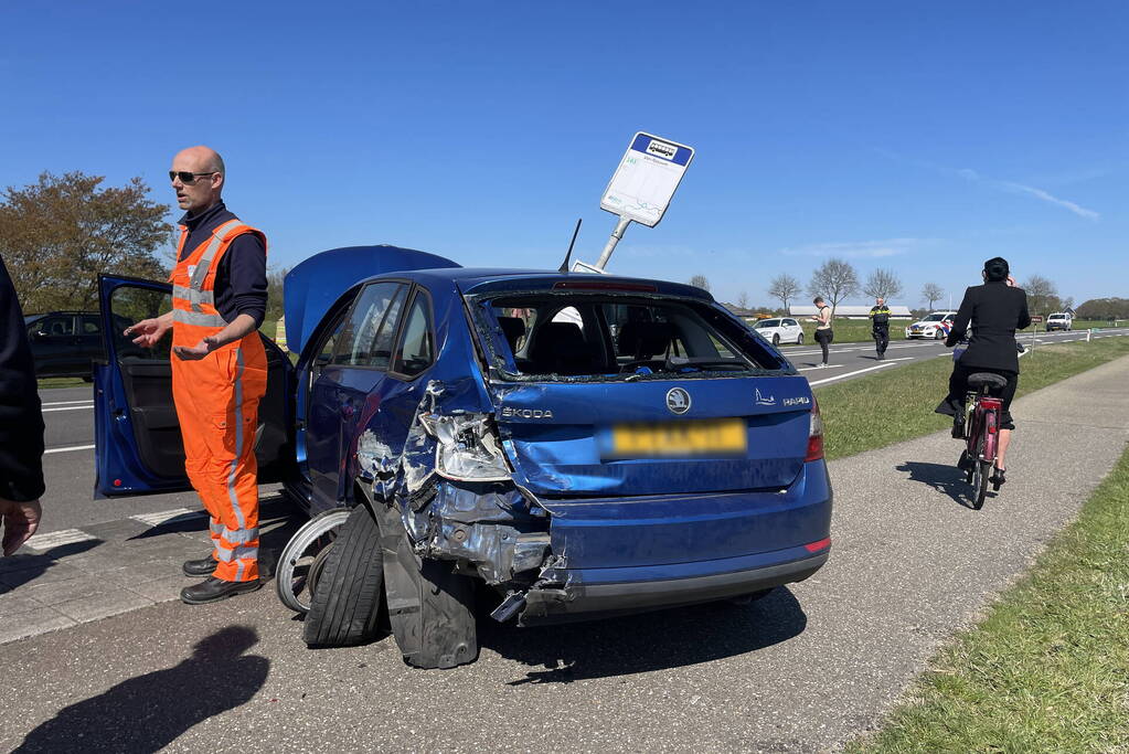 Aanrijding tussen meerdere voertuigen