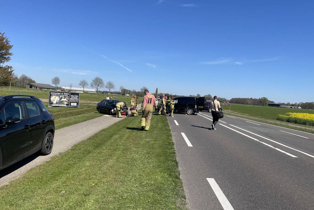 Aanrijding tussen meerdere voertuigen