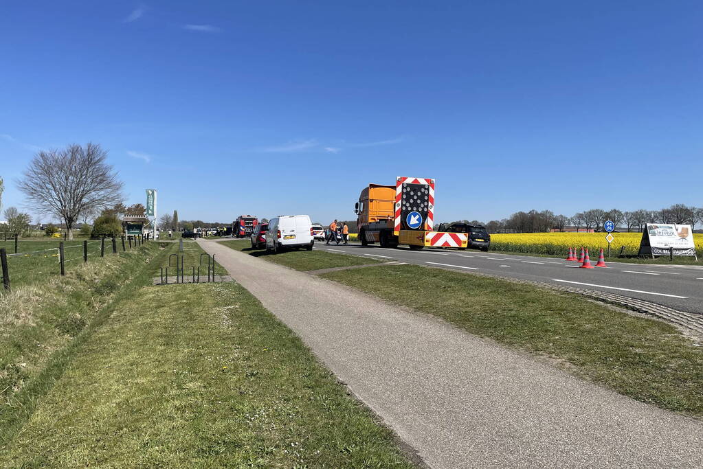 Aanrijding tussen meerdere voertuigen
