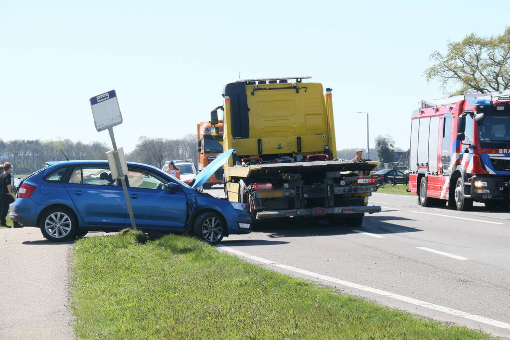 Aanrijding tussen meerdere voertuigen