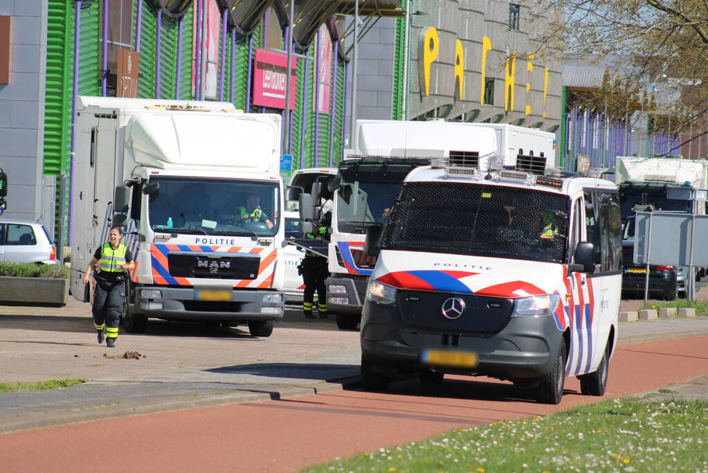 Veel politie op de been tijdens TOTO KNVB bekerfinale in Feijenoord-stadion