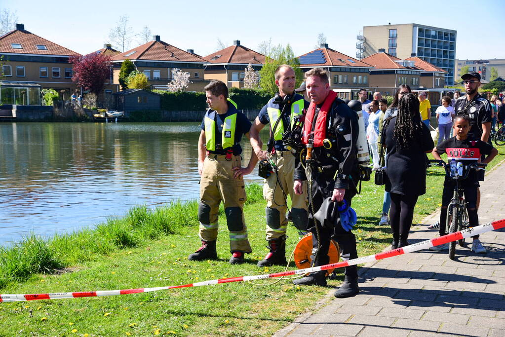 Traumahelikopter landt na gevonden kinderfiets