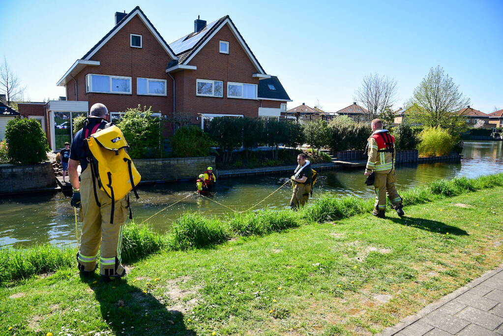 Traumahelikopter landt na gevonden kinderfiets