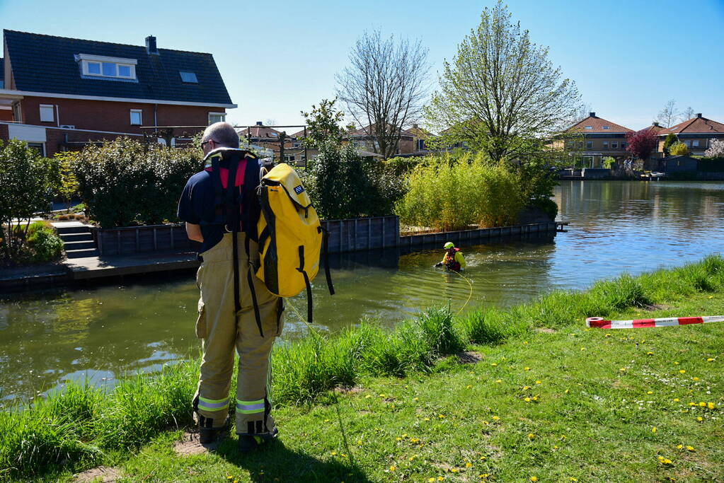 Traumahelikopter landt na gevonden kinderfiets