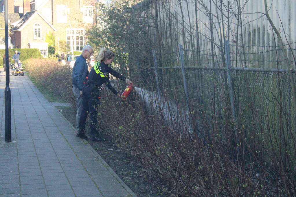 Brand in oude garage