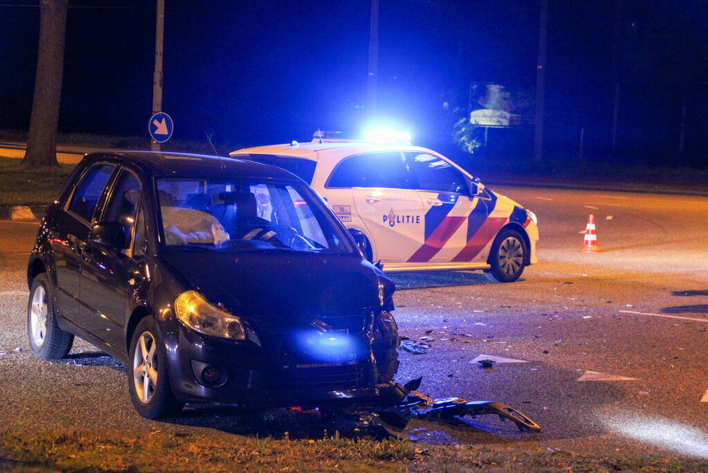 Gewonde bij frontale botsing