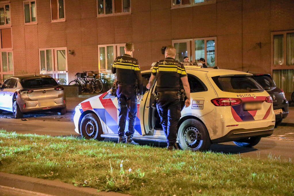 Man aangehouden na crash in Soesterkwartier