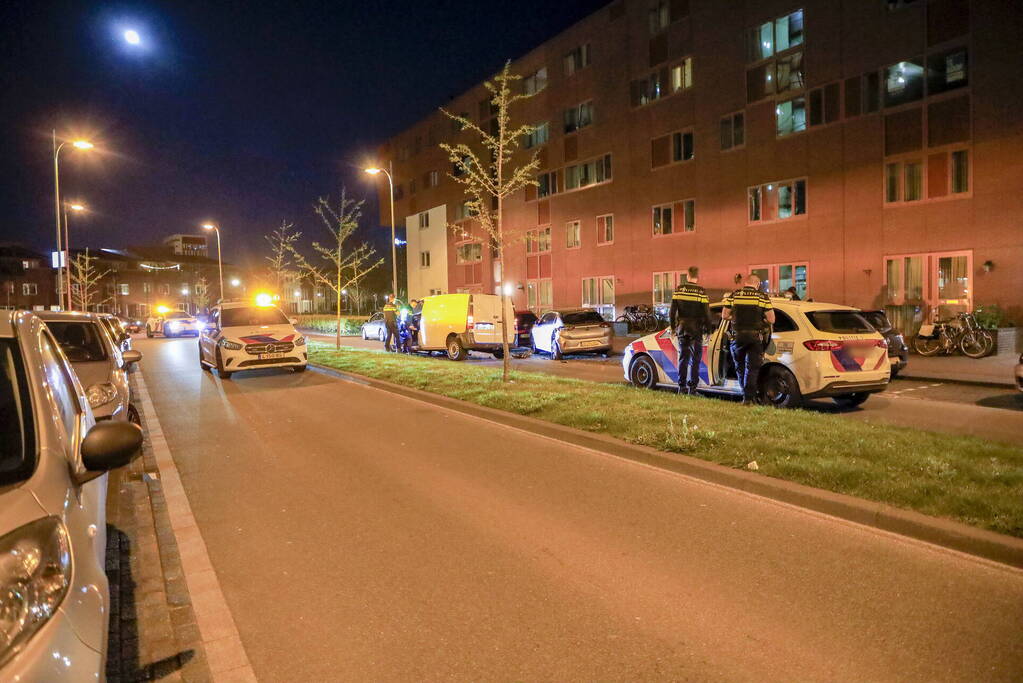 Man aangehouden na crash in Soesterkwartier