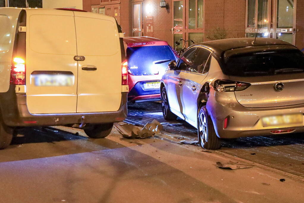 Man aangehouden na crash in Soesterkwartier