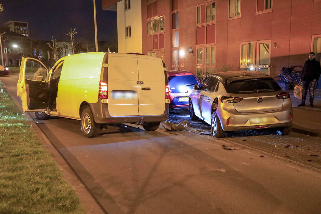 Man aangehouden na crash in Soesterkwartier
