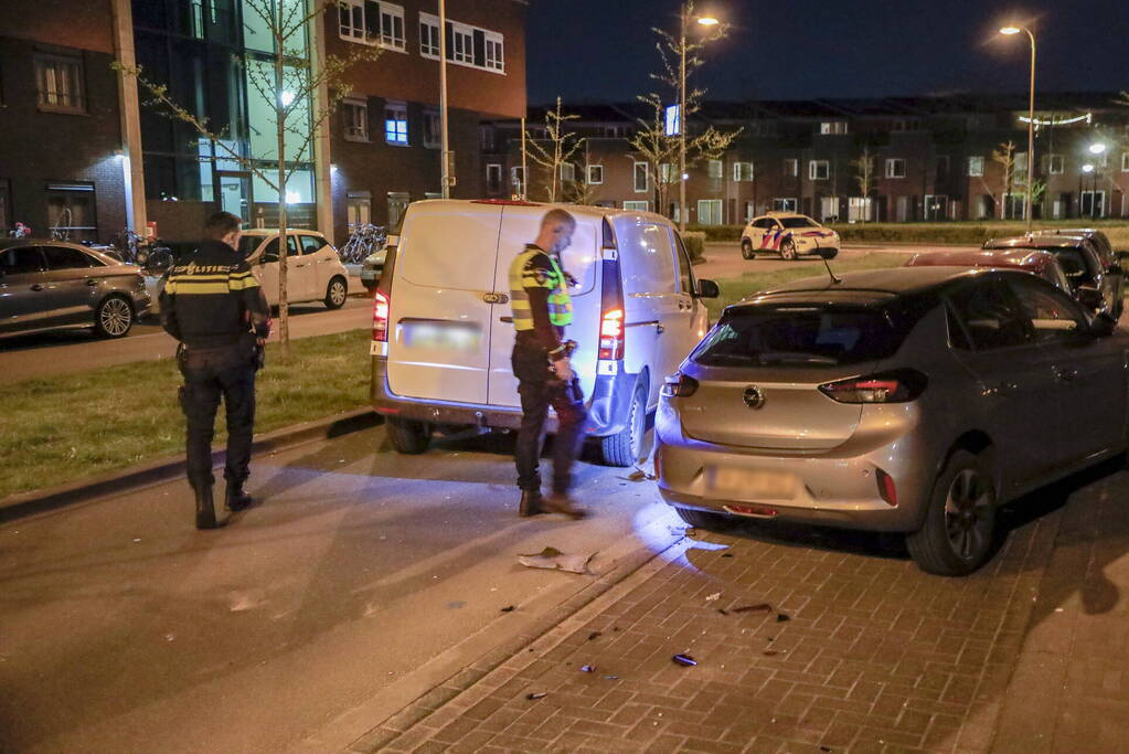 Man aangehouden na crash in Soesterkwartier