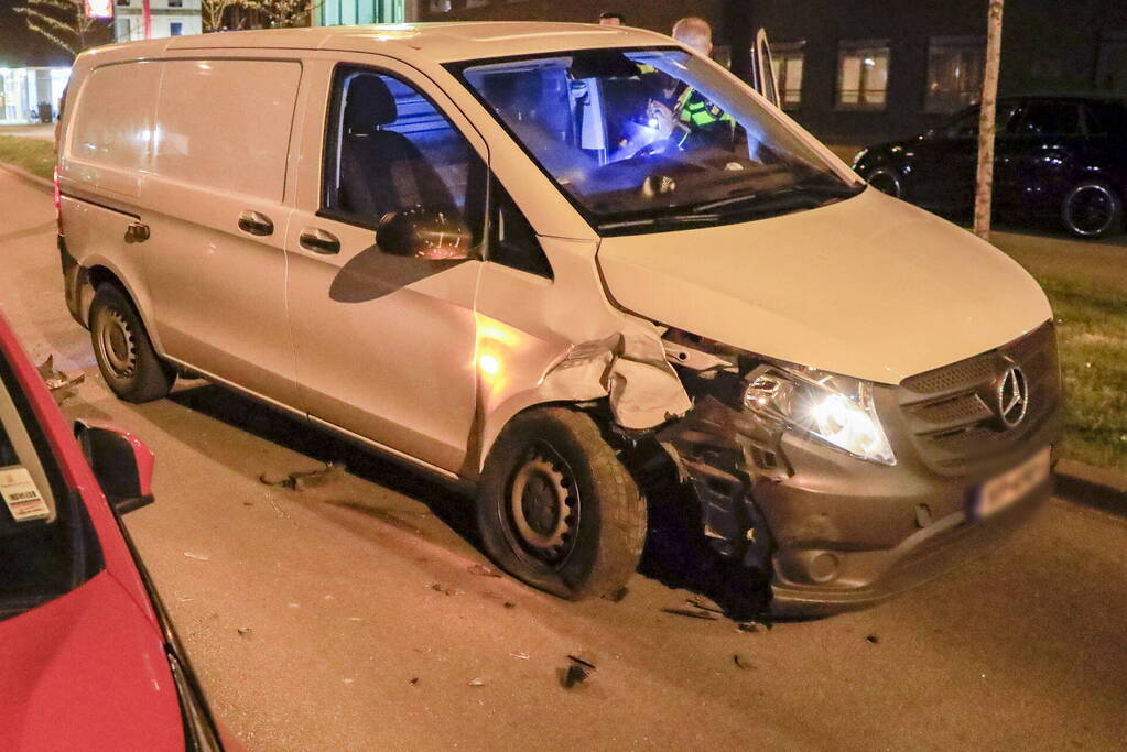 Man aangehouden na crash in Soesterkwartier