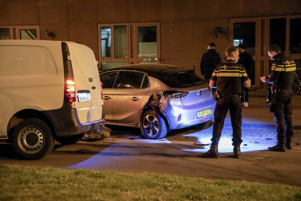 Man aangehouden na crash in Soesterkwartier