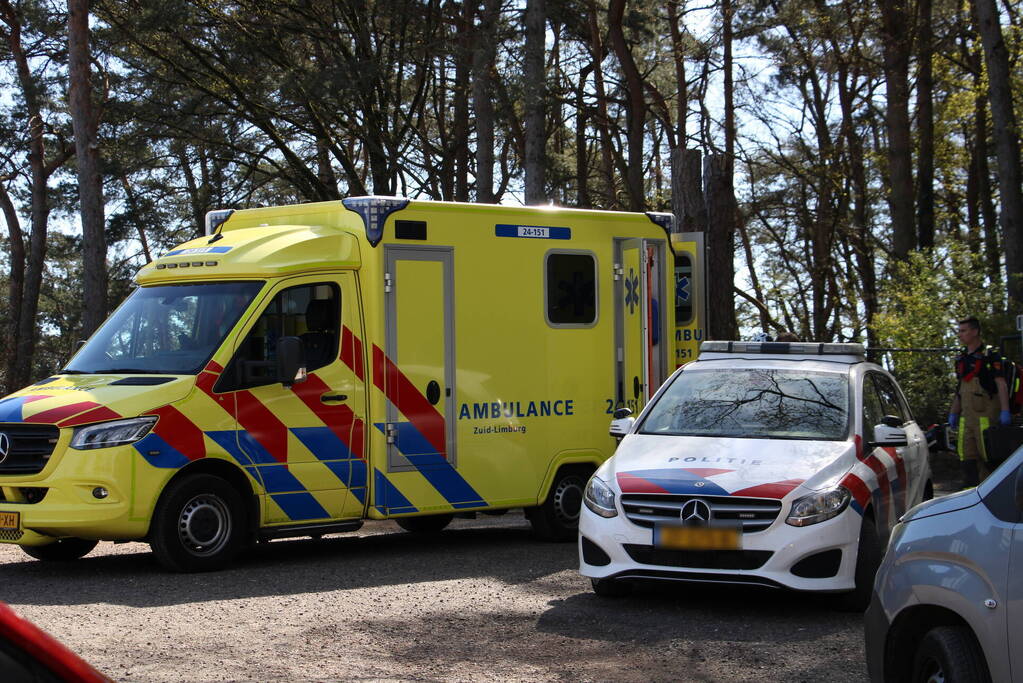 Mountainbiker gewond in natuurgebied