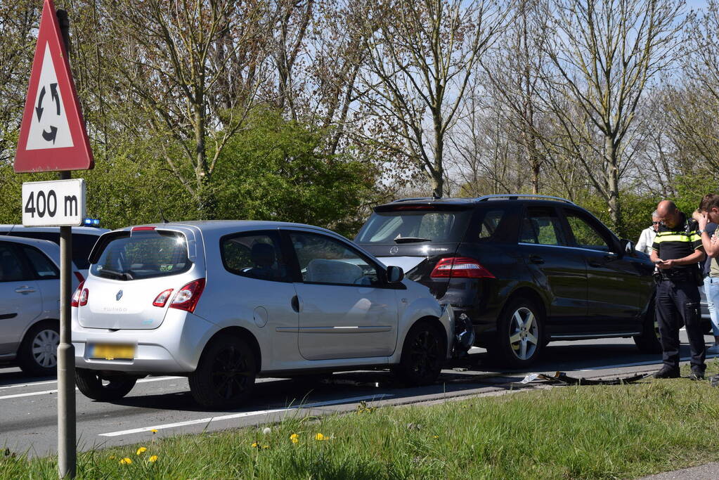 Veel schade bij ongeval
