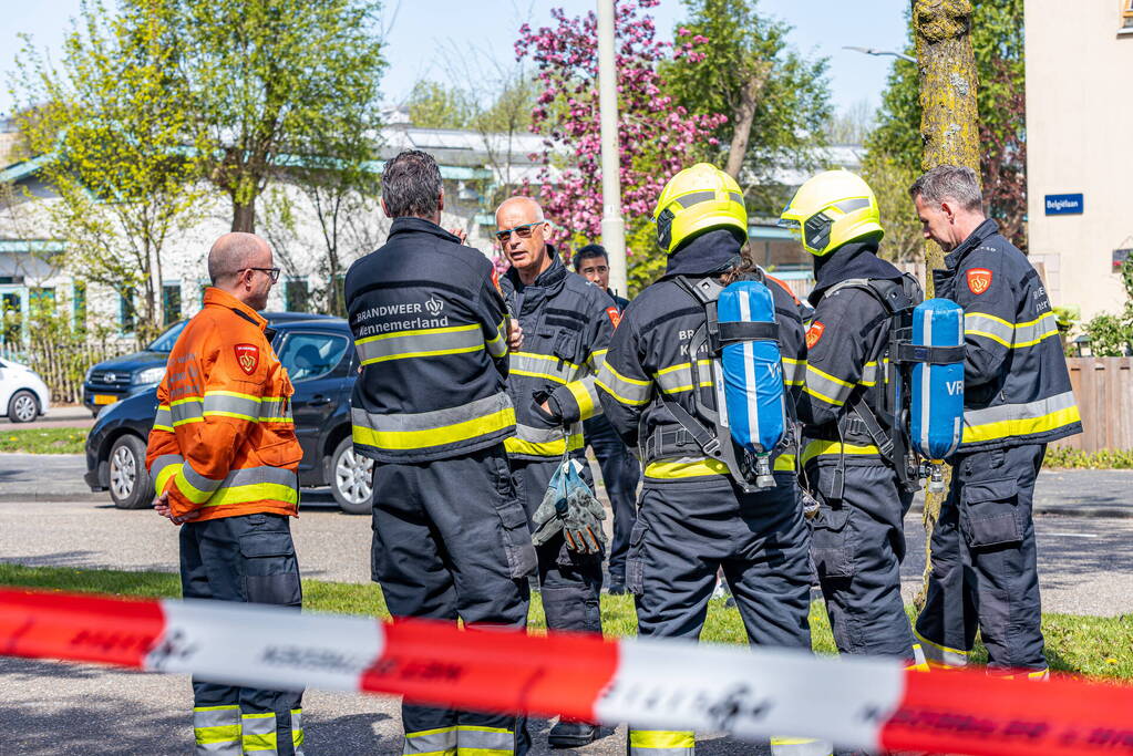 Mogelijk explosief gevonden