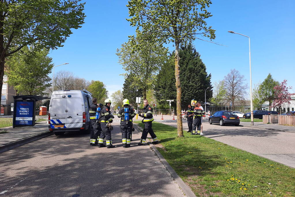 Mogelijk explosief gevonden