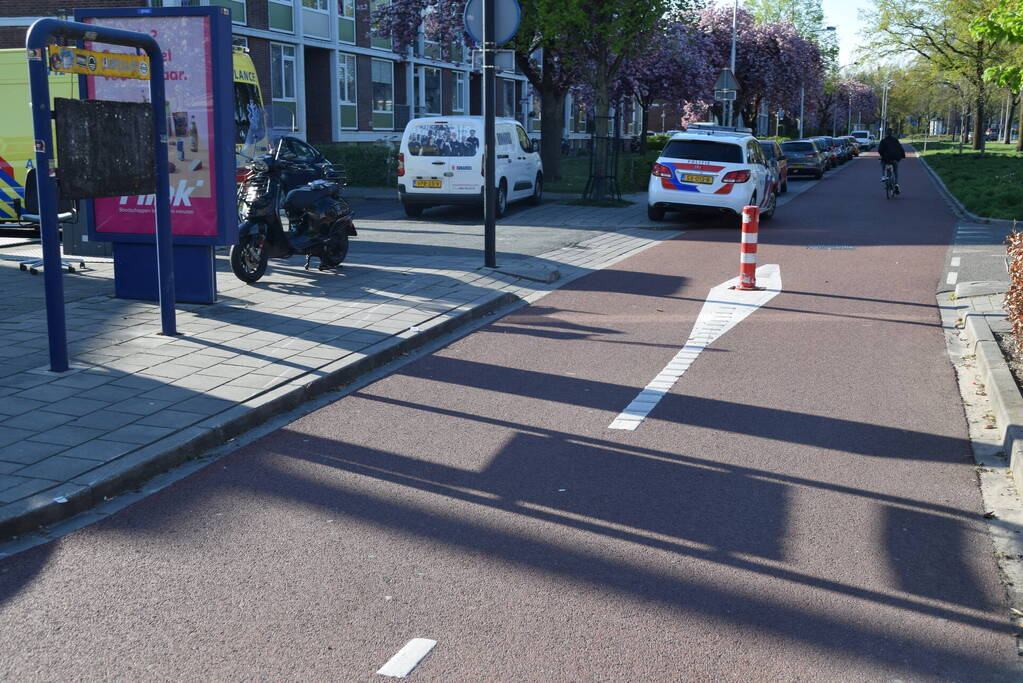 Scooterrijder aangereden door auto