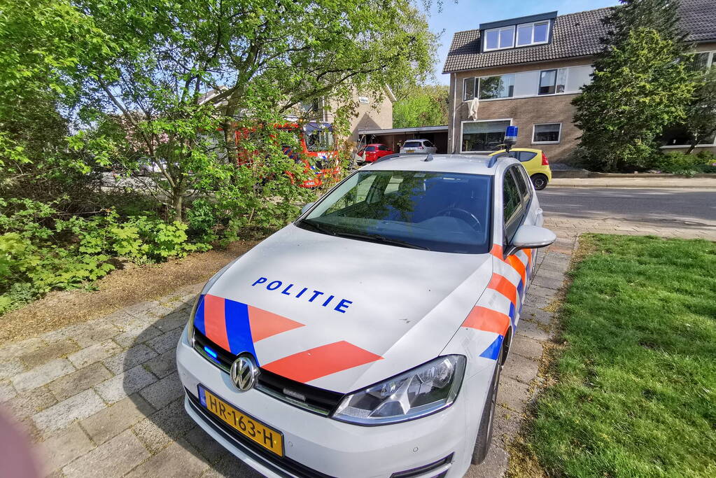 Brand in keuken van woning snel geblust