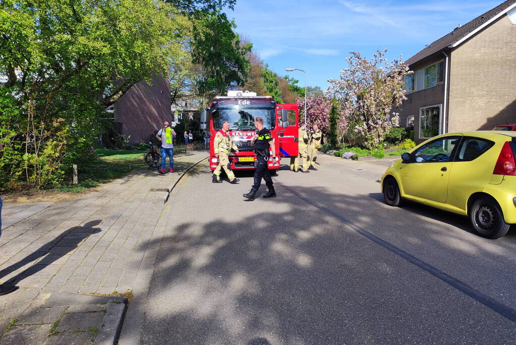 Brand in keuken van woning snel geblust
