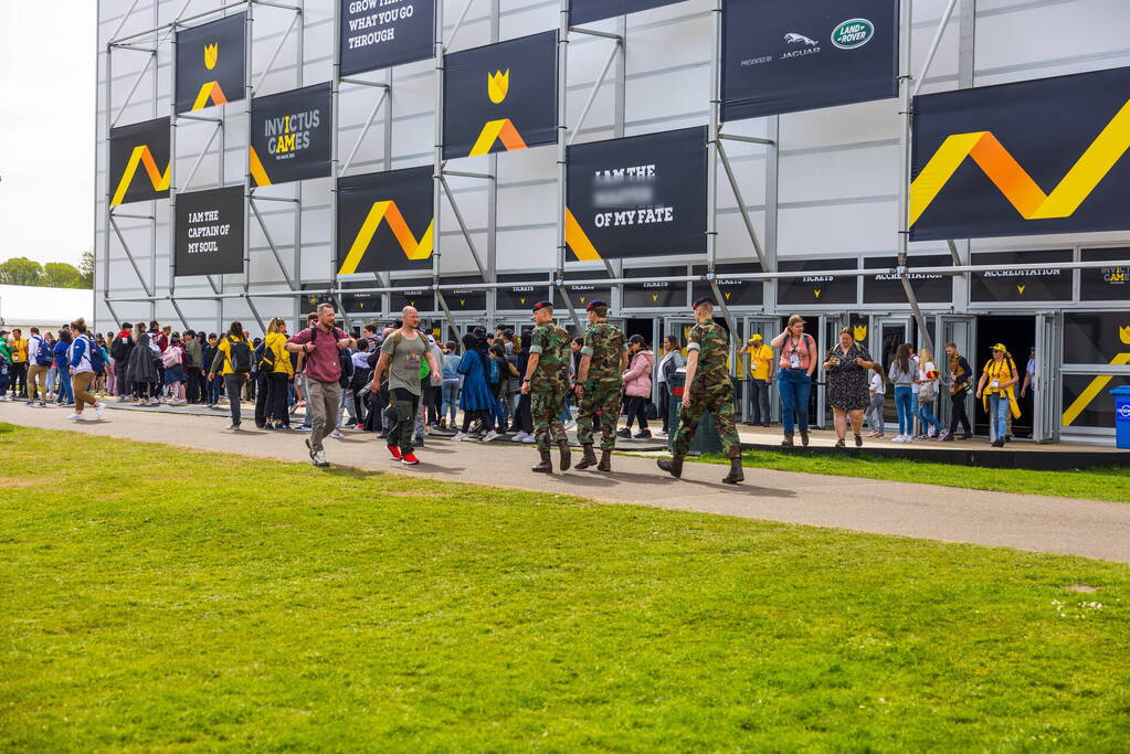 Prins Harry aanwezig tijdens vierde dag Invictus Games