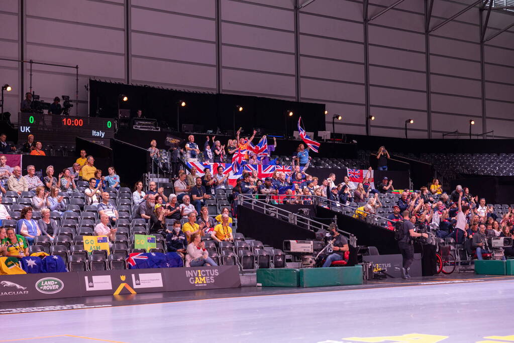 Prins Harry aanwezig tijdens vierde dag Invictus Games