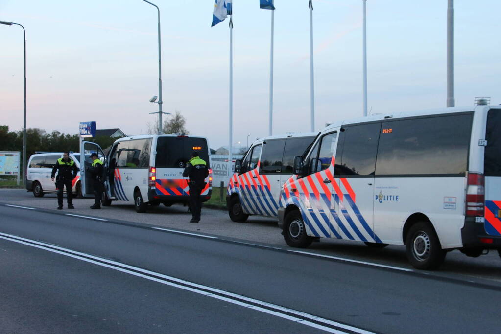 Grote politiemacht op de been voor risicowedstrijd