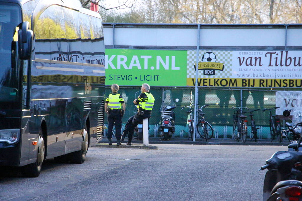 Grote politiemacht op de been voor risicowedstrijd