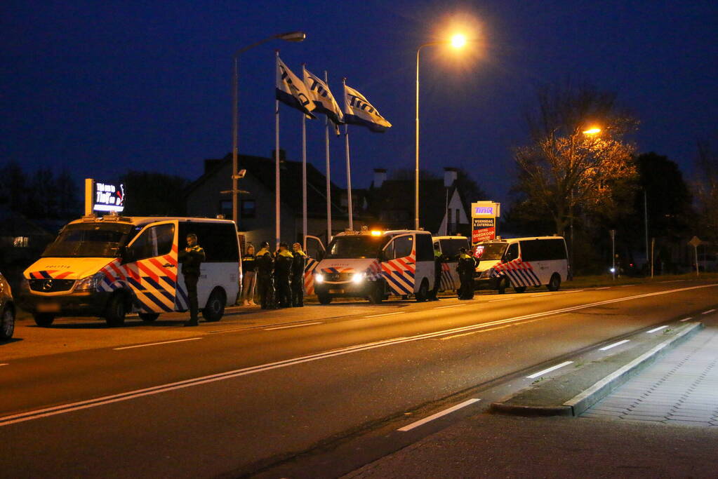 Grote politiemacht op de been voor risicowedstrijd