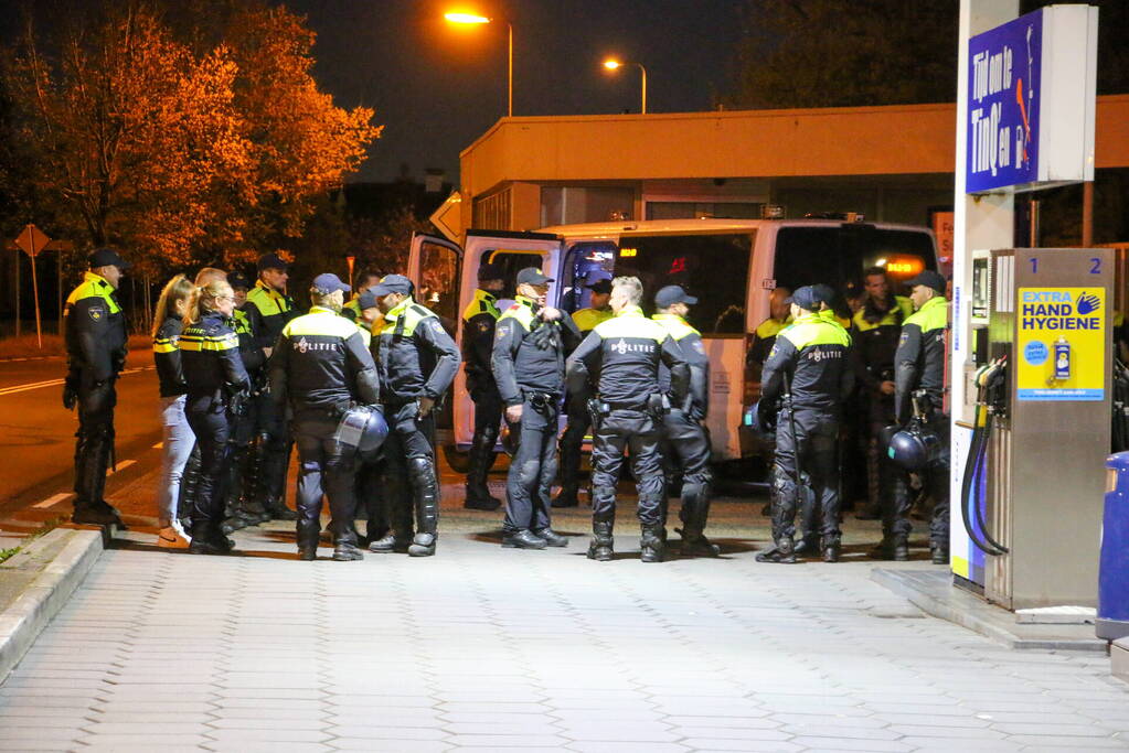 Grote politiemacht op de been voor risicowedstrijd