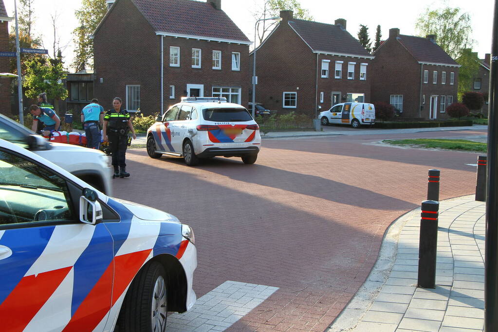 Wielrenner gewond door ongeval met personenauto