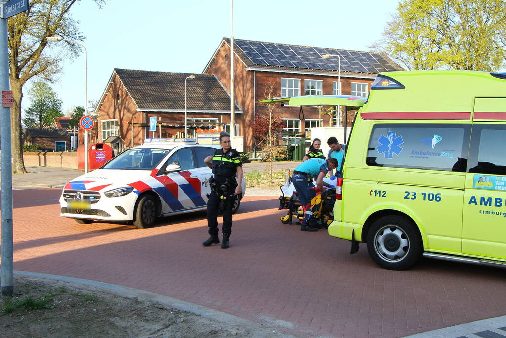 Wielrenner gewond door ongeval met personenauto