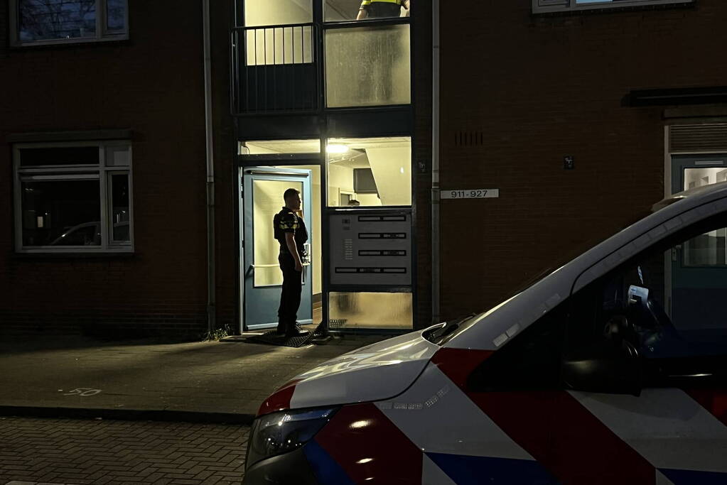 Veel politie na schietpartij