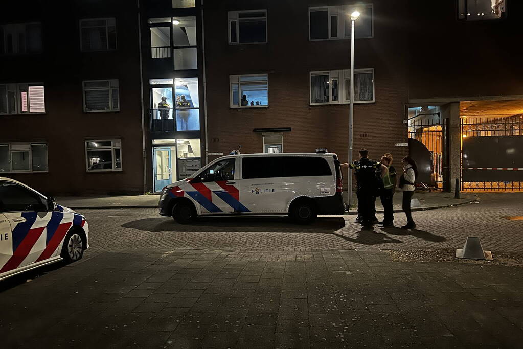 Veel politie na schietpartij