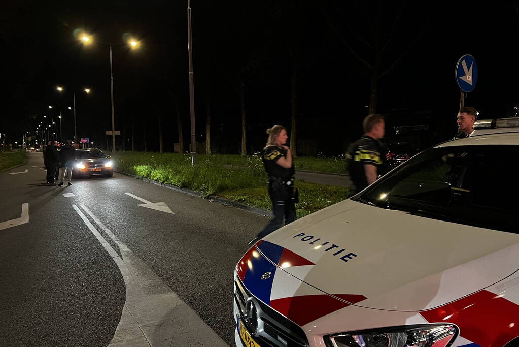 Veel politie na schietpartij