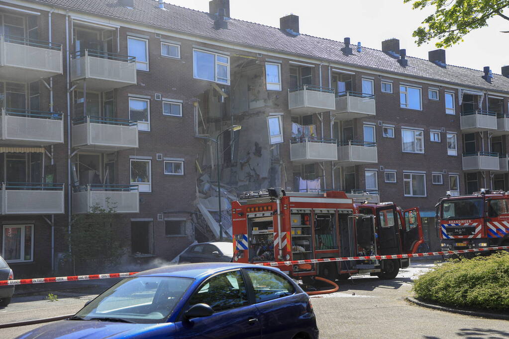 Hulpverleners gewond na tweede gasexplosie