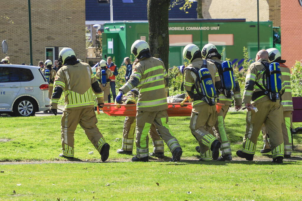 Hulpverleners gewond na tweede gasexplosie
