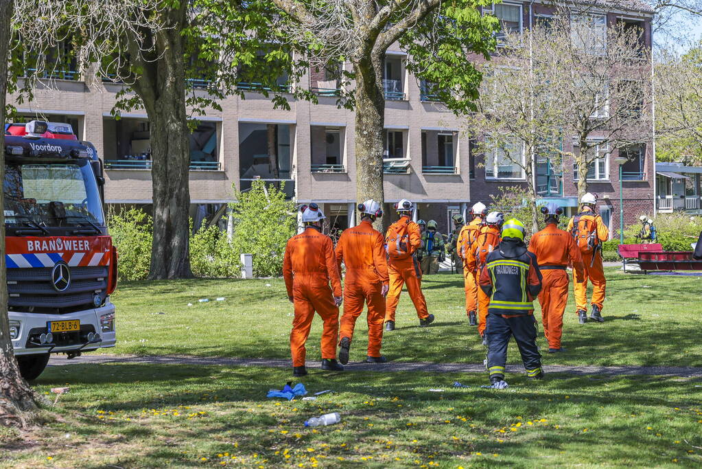 Hulpverleners gewond na tweede gasexplosie