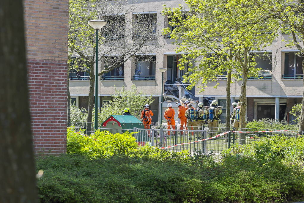 Hulpverleners gewond na tweede gasexplosie