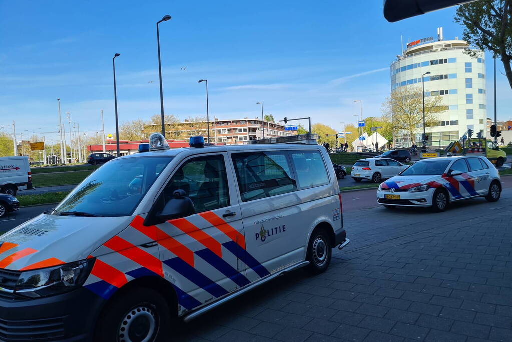 Traumahelikopter landt voor steekpartij