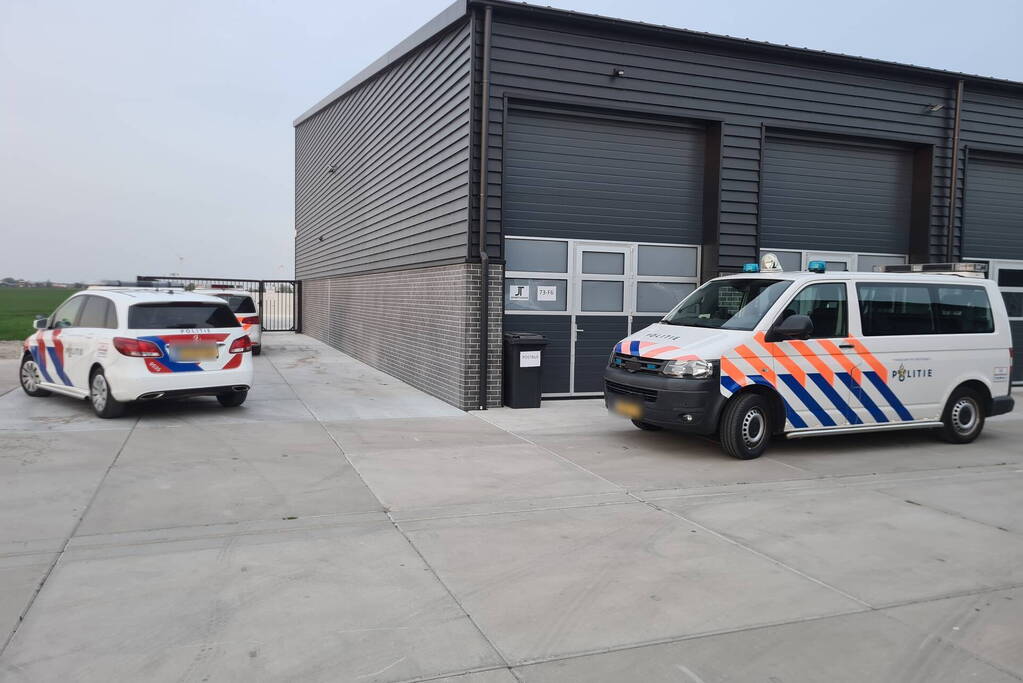 Veel hulpdiensten ingezet op bedrijventerrein