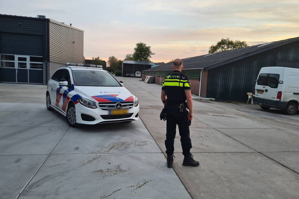 Veel hulpdiensten ingezet op bedrijventerrein