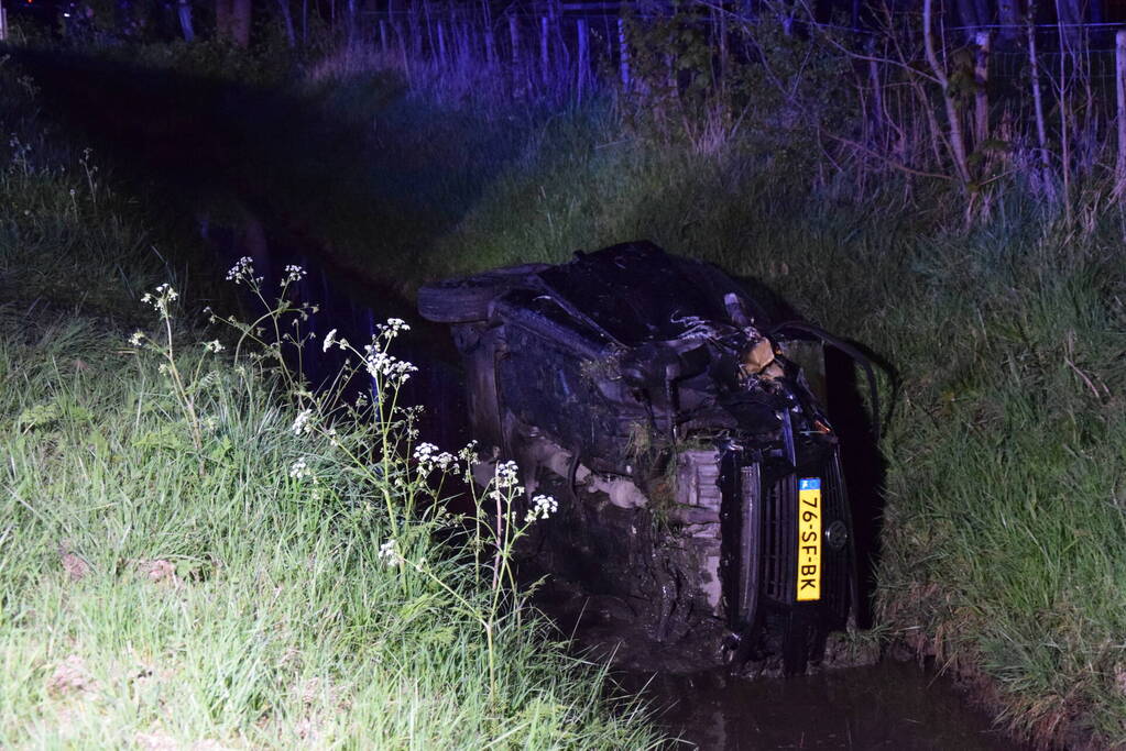 Meerdere gewonden na frontale botsing
